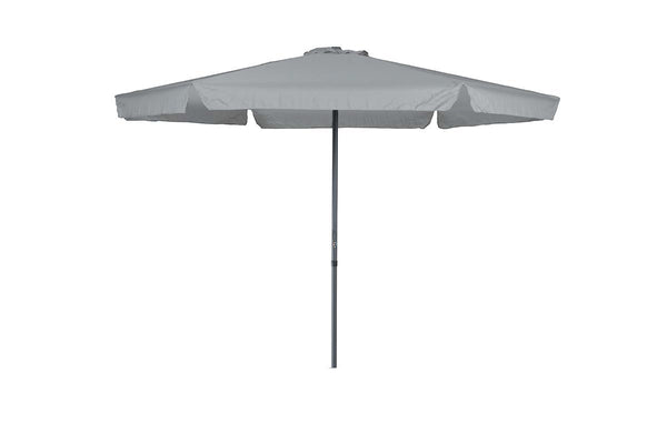 Garden Impressions Delta parasol Ø300 - carbon black/ licht grijs - Majorr