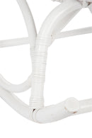 J Line Schommelstoel Rotan Mat Wit - Majorr