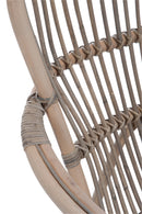 J Line Schommelstoel Rotan Grijs - Majorr