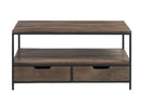 J Line Salontafel Hout/ Metaal Bruin+Zwart - Majorr