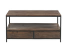 J Line Salontafel Hout/ Metaal Bruin+Zwart - Majorr