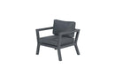 Garden Impressions Colorado lounge fauteuil - carbon black - reflex black - Majorr