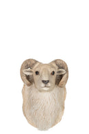 J Line Geit Kop Hang Poly Beige S - Majorr