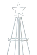 J Line Boom 8 Niveaus Metaal Wit - Majorr