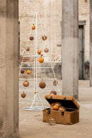 J Line Boom 8 Niveaus Metaal Wit - Majorr