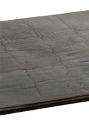 J Line Salontafel Rechthoek Ox Aluminium/ Ijzer Zwart/Grijs - Majorr