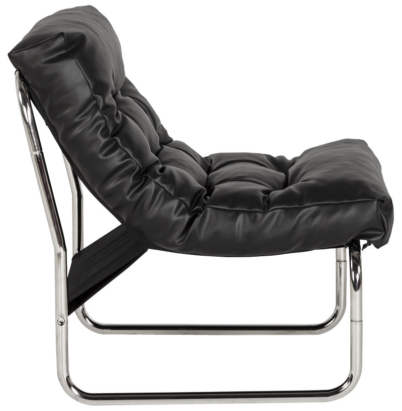 Kokoon Design - Fauteuil BOUDOIR - Design Stoel (niet stapelbaar) - Zwart - Majorr