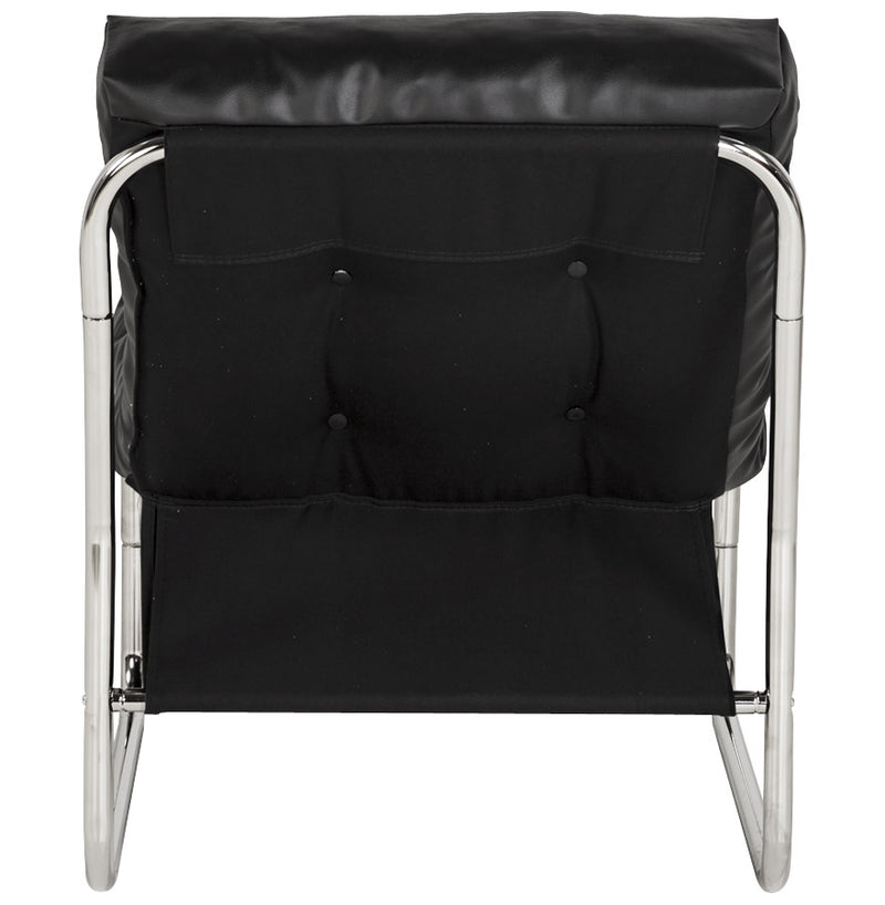 Kokoon Design - Fauteuil BOUDOIR - Design Stoel (niet stapelbaar) - Zwart - Majorr