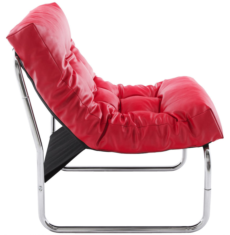 Kokoon Design - Fauteuil BOUDOIR - Design Stoel (niet stapelbaar) - Rood - Majorr