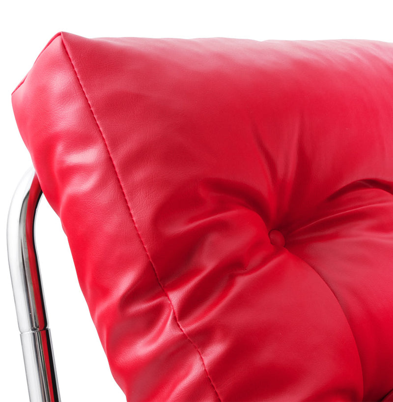 Kokoon Design - Fauteuil BOUDOIR - Design Stoel (niet stapelbaar) - Rood - Majorr