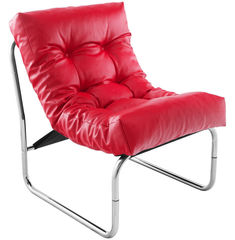 Kokoon Design - Fauteuil BOUDOIR - Design Stoel (niet stapelbaar) - Rood - Majorr