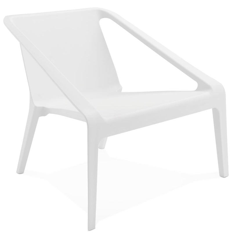 Kokoon Design - Fauteuil SOLEADO - Design Stoel - Wit - Majorr