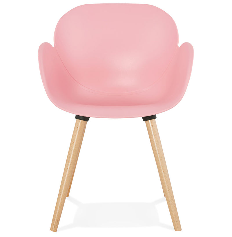 Kokoon Design - Eetkamerstoel SITWEL - Design Stoel - Roze - Majorr