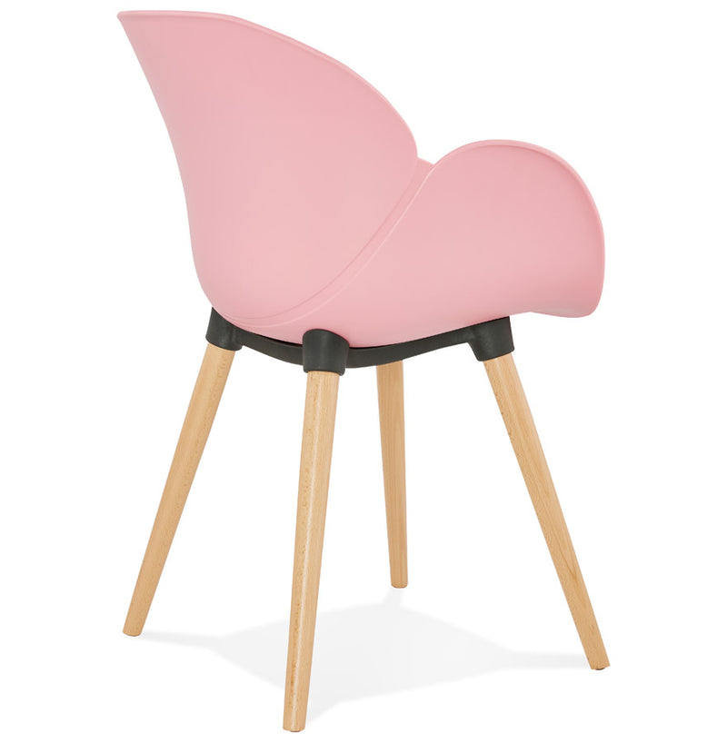 Kokoon Design - Eetkamerstoel SITWEL - Design Stoel - Roze - Majorr