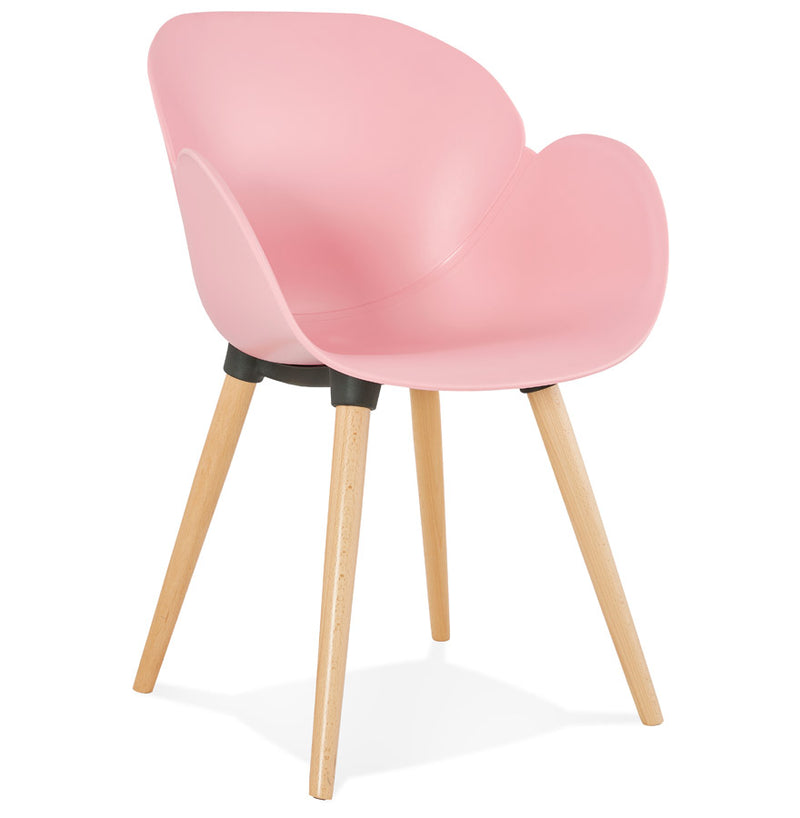 Kokoon Design - Eetkamerstoel SITWEL - Design Stoel - Roze - Majorr