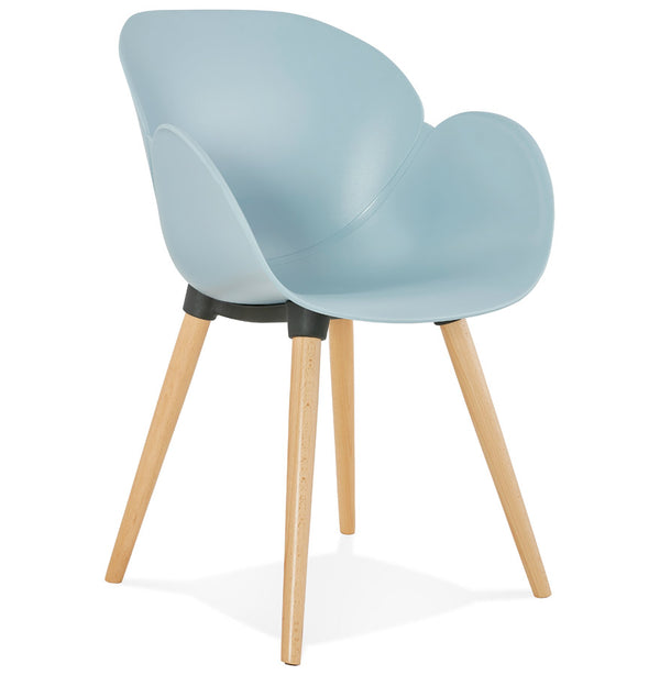 Kokoon Design - Eetkamerstoel SITWEL - Design Stoel - Blauw - Majorr