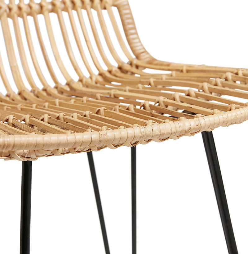 Kokoon Design - LIANO MINI - Design barkruk - Naturel - Majorr