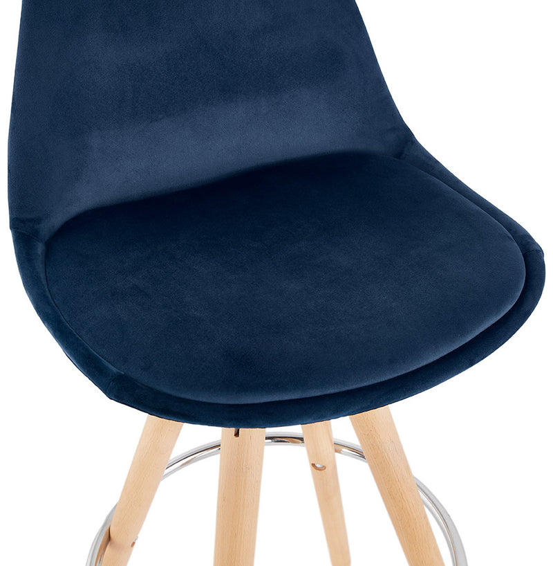 Kokoon Design - FRANKY MINI 65 - Design barkruk - Blauw - Majorr