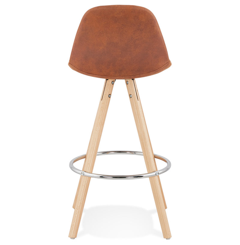 Kokoon Design - AGOUTI MINI 65 - Design barkruk - Bruin/ naturel - Majorr