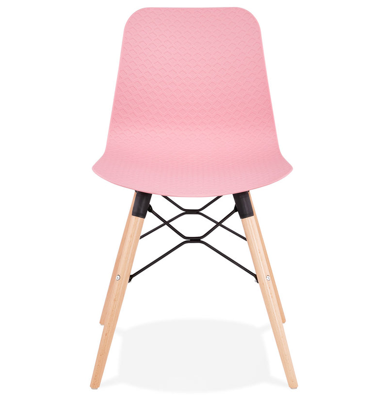 Kokoon Design - Eetkamerstoel GINTO - Design Stoel - Roze - Majorr