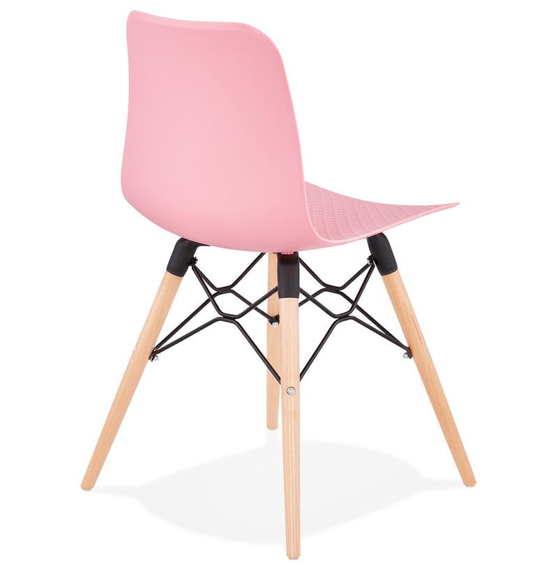 Kokoon Design - Eetkamerstoel GINTO - Design Stoel - Roze - Majorr