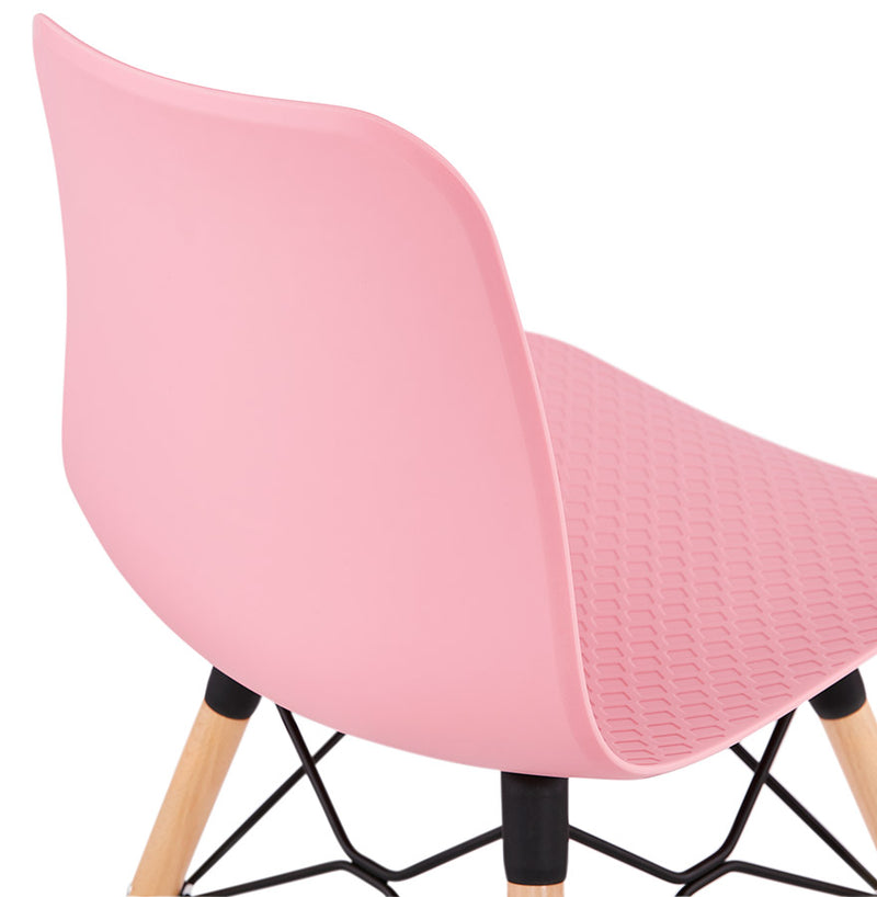 Kokoon Design - Eetkamerstoel GINTO - Design Stoel - Roze - Majorr