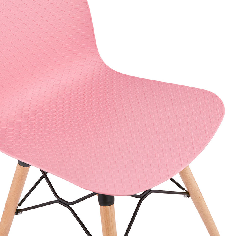 Kokoon Design - Eetkamerstoel GINTO - Design Stoel - Roze - Majorr