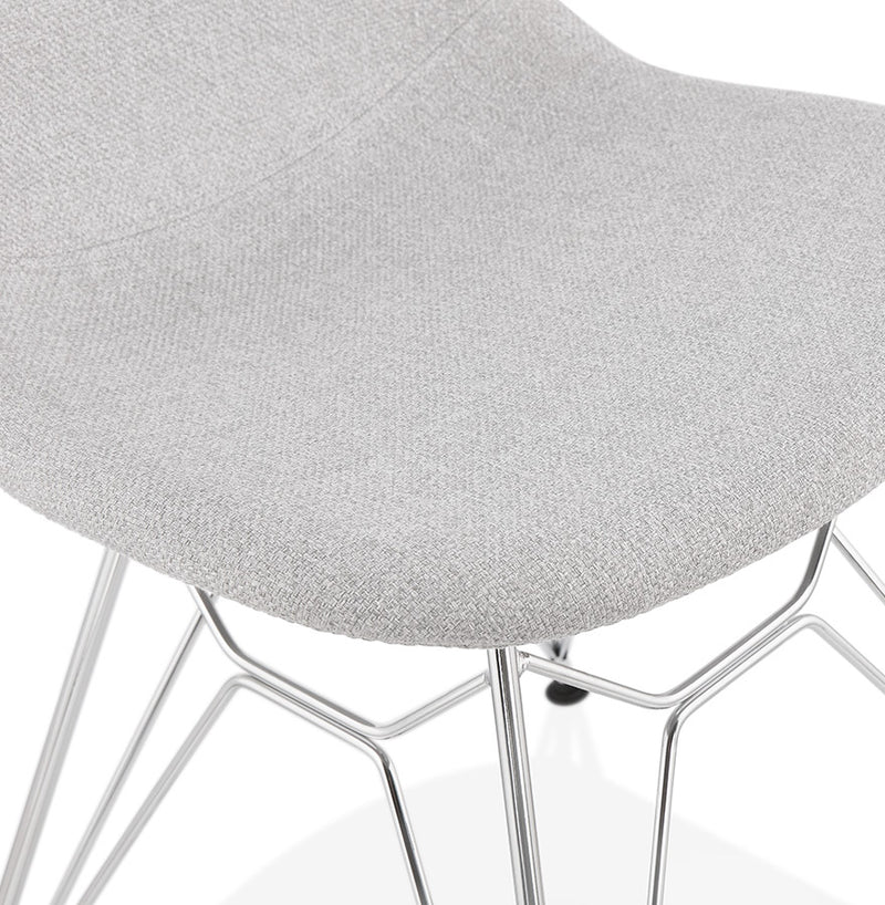 Kokoon Design - Eetkamerstoel PIKA - Design Stoel - Lichtgrijs - Majorr