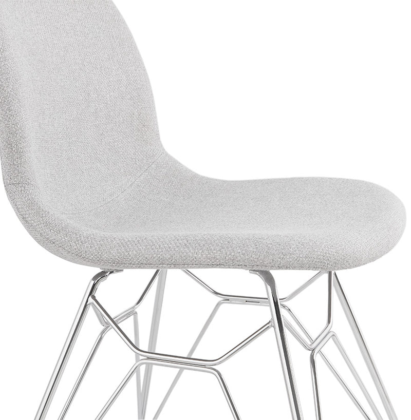 Kokoon Design - Eetkamerstoel PIKA - Design Stoel - Lichtgrijs - Majorr