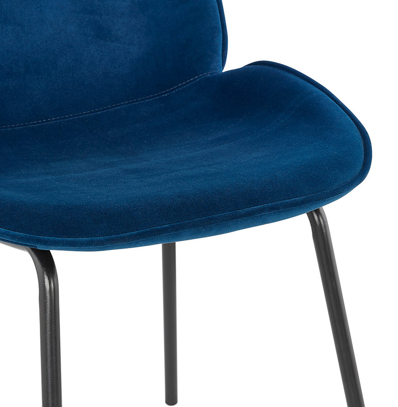 Kokoon Design - Eetkamerstoel AGATH - Design Stoel - Blauw - Majorr