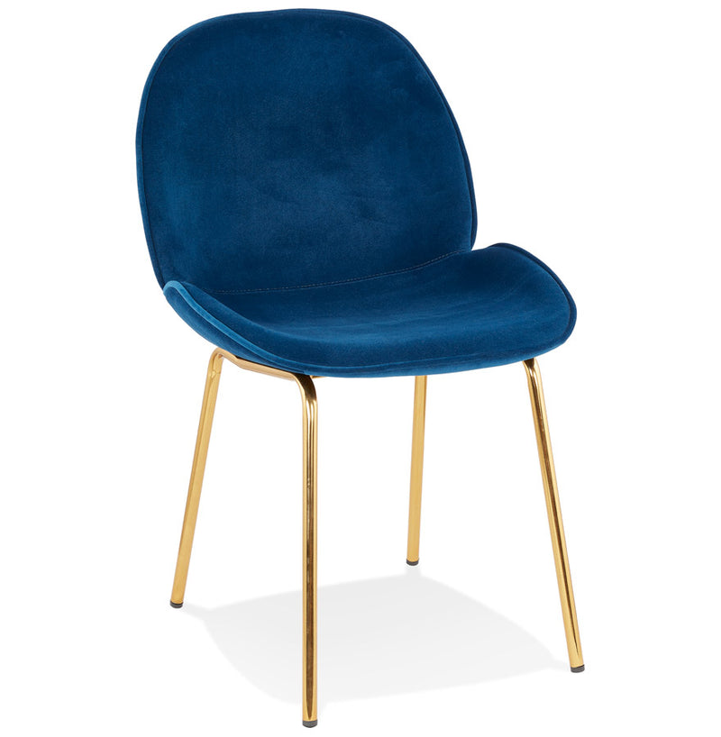 Kokoon Design - Eetkamerstoel AGATH - Design Stoel - Blauw - Majorr