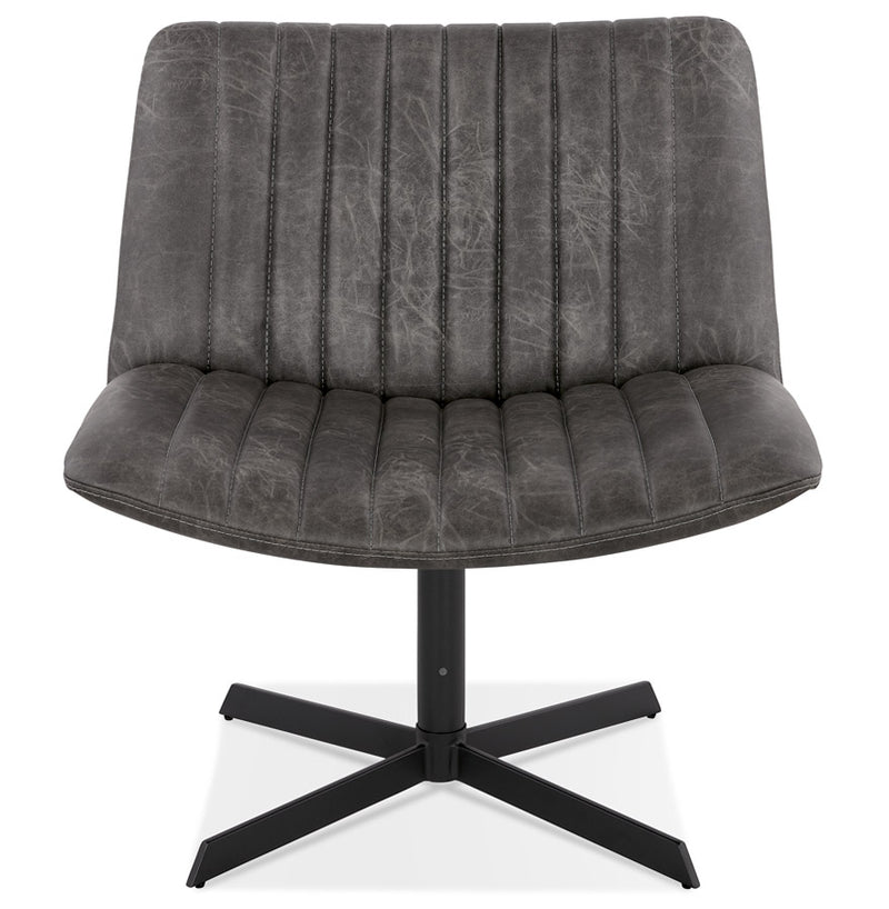 Kokoon Design - Fauteuil DIONE - Design Stoel - Donkergrijs - Majorr