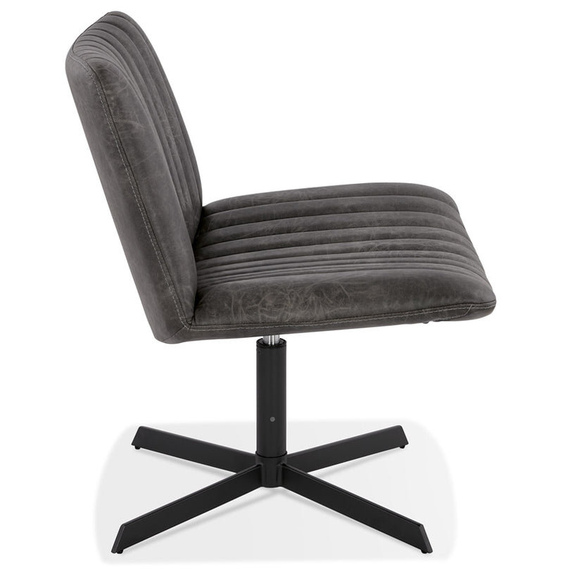 Kokoon Design - Fauteuil DIONE - Design Stoel - Donkergrijs - Majorr