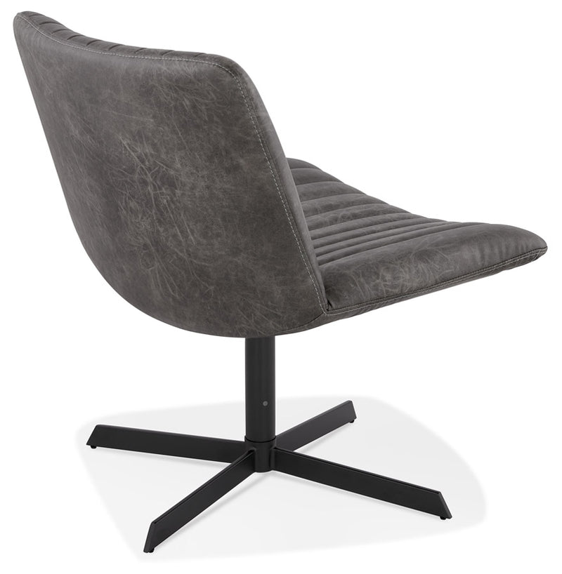 Kokoon Design - Fauteuil DIONE - Design Stoel - Donkergrijs - Majorr