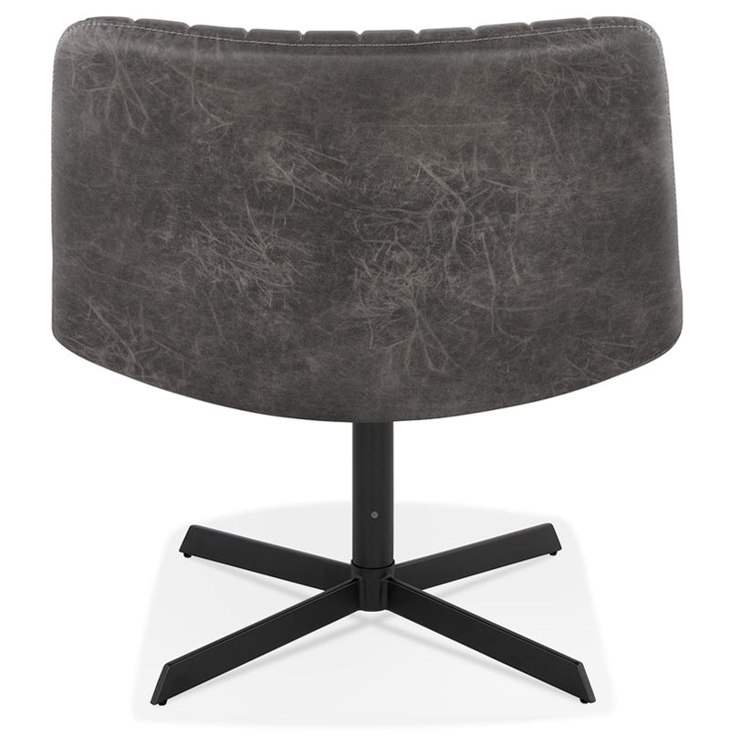 Kokoon Design - Fauteuil DIONE - Design Stoel - Donkergrijs - Majorr