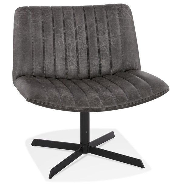 Kokoon Design - Fauteuil DIONE - Design Stoel - Donkergrijs - Majorr