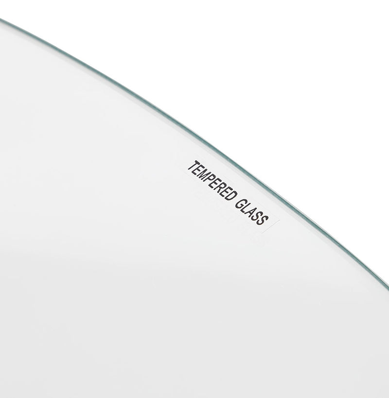 Kokoon Design - Bijzettafel LILY - Design lage tafel - Transparant - Majorr