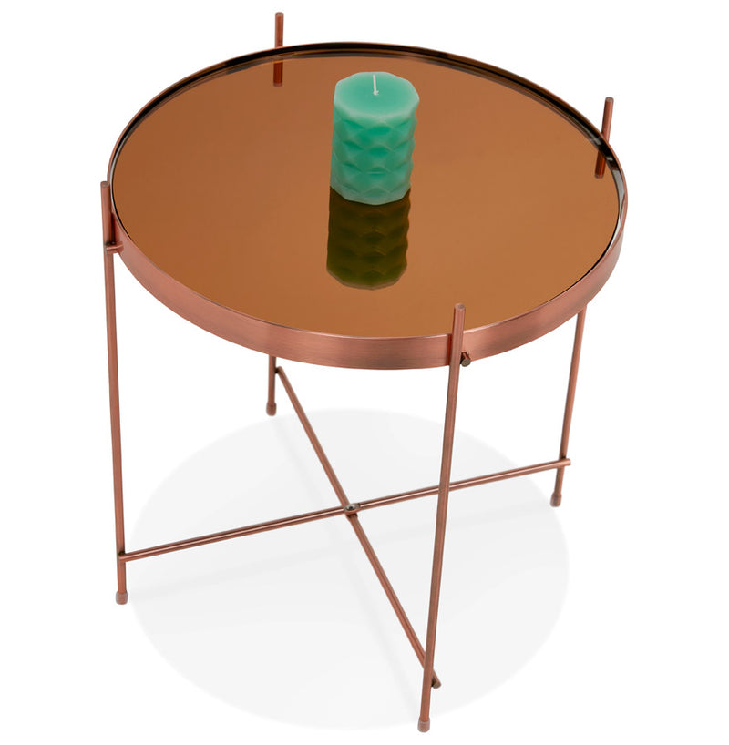 Kokoon Design - Salontafels ESPEJO MINI - Design lage tafel - Koper - Majorr