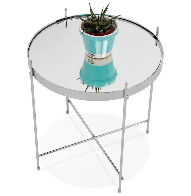 Kokoon Design - Salontafels ESPEJO MINI - Design lage tafel - Chroom - Majorr