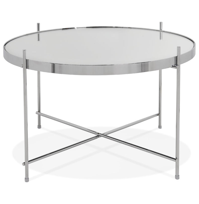 Kokoon Design - Salontafel ESPEJO MEDIUM - Design lage tafel - Chroom - Majorr