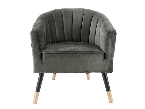Chair Royal velvet taupe green - Majorr
