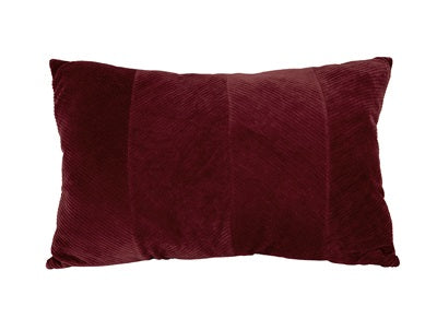 Cushion Ribbed velvet clay brown - Majorr