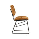 LABEL51 Eetkamerstoel Dez - Oker - Velours - Majorr