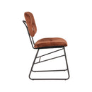 LABEL51 Eetkamerstoel Dez - Rust - Velours - Majorr