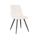 LABEL51 Eetkamerstoel Jep - Ivory - Teddy - Majorr