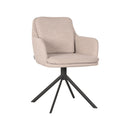 LABEL51 Eetkamerstoel Joy - Naturel - Boucle - Majorr