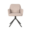 LABEL51 Eetkamerstoel Joy - Naturel - Boucle - Majorr