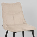 LABEL51 Eetkamerstoel Riv - Naturel - Synthetisch - Majorr