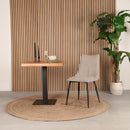 LABEL51 Eetkamerstoel Riv - Naturel - Synthetisch - Majorr