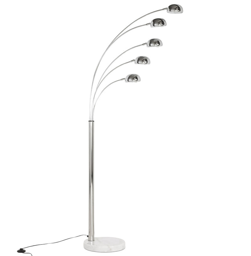 Kokoon Design - BUSH - Design Vloer Lamp - Chroom - Majorr